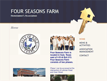 Tablet Screenshot of fourseasonsfarm.org